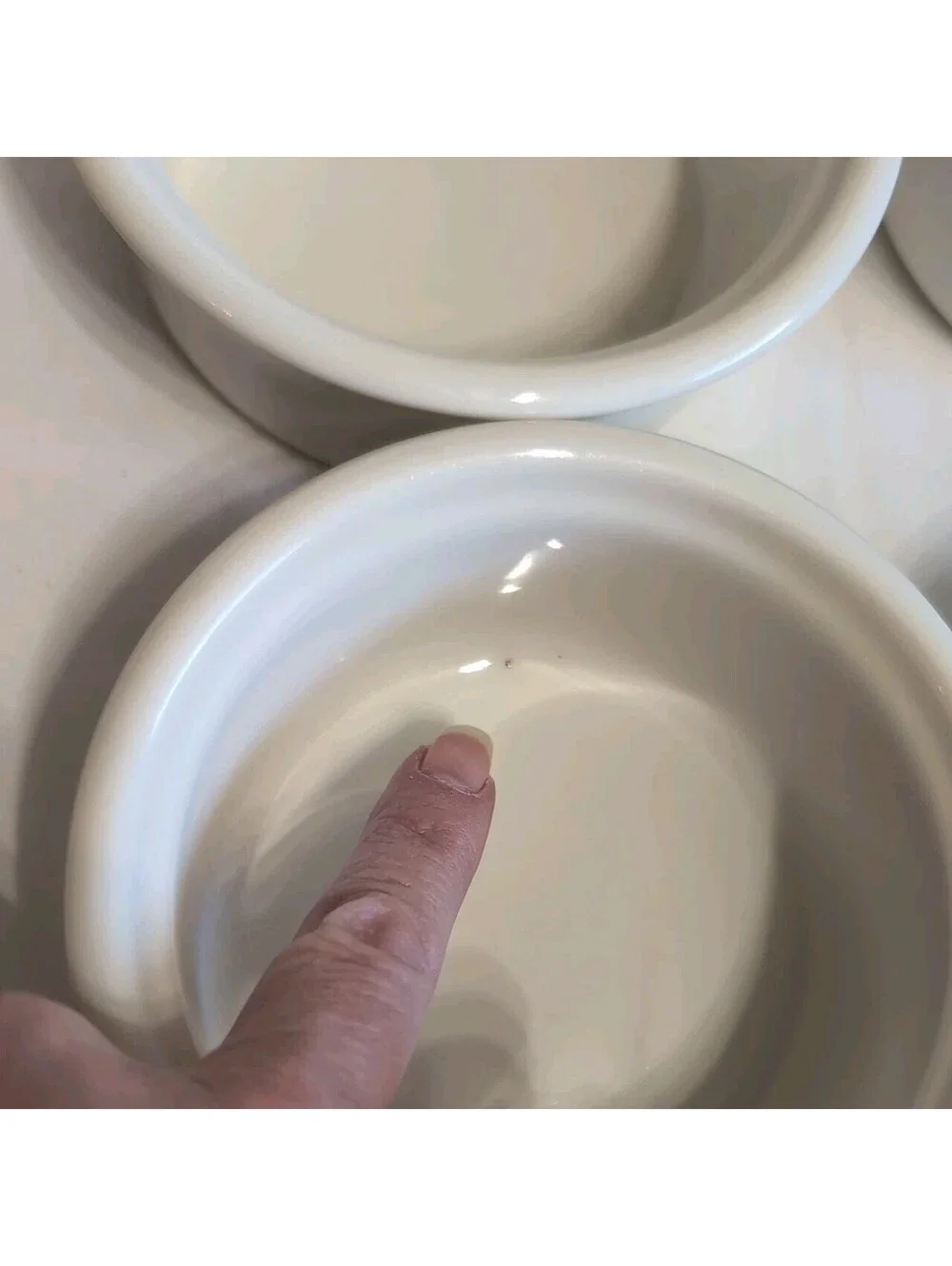 Vintage Ramekins| Don Gibraltar|  Oven Proof| Beige| Creme Brulee| Set of 4